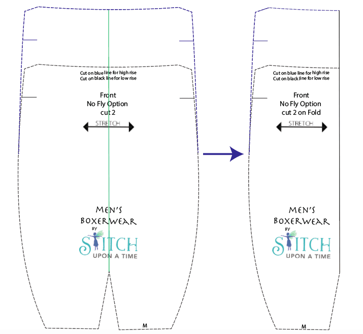 Adjusting Men's Underwear Patterns for a more Roomy Pouch